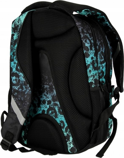 Ранец Starpak Youth Leopard Print, ергономски, со многу прегради, леопард