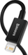 Kabllo USB Baseus BSU2659BLK, USB A me Lightning, 2 m, e zezë