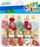 Klip dekorativ Krishtlindjesh Craft with Fun, set 10 copë, dizajn çorape, shumëngjyrëshe