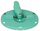 Kokë zëvendësuese për mop Leifheit Clean Twist Disc 89090, materiale thithëse, e bardhë