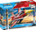 Lodër set avion Playmobil Air Stunt Show Eagle Jet, 45 pjesë, 5-12 vjeç, i kuq