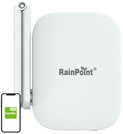 Kontrollor ujitjeje RainPoint WiFi Gateway, kontroll me aplikacion, i bardhë