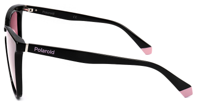 Syze dielli Polaroid PLD 6154/F/S, unisex, të zeza me lente rozë