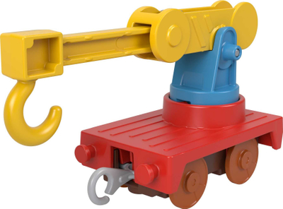 Set trenash Fisher Price Thomas and Friends Fix em Up Friends HHN43, motorik, me vinç, shumëngjyrësh