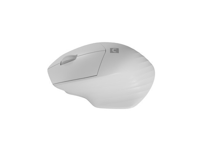 Maus pa tela Natec Siskin 2, 1600 DPI, BT 5.0 dhe 2.4 GHz, i bardhë