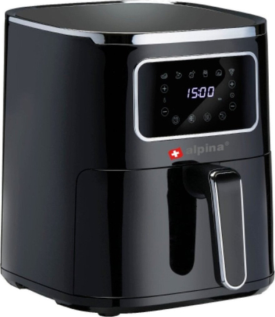 Fritezë ajri Alpina Airfryer, 4.5L, me ekran digjital, e zezë
