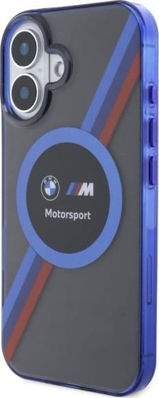 Mbulesë telefoni BMW Motorsport BMHMP16S23HTPUK për iPhone 16 6.1", hardcase, e zezë