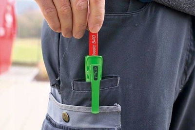 Mbajtëse profesionale për laps Pica Pica Universal Pencil Quiver PICA505-04, me mprehëse, për lapsa trekëndorë