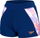 Shorce noti për goca Speedo me panele me print, ECO Endurance+, blu me korale