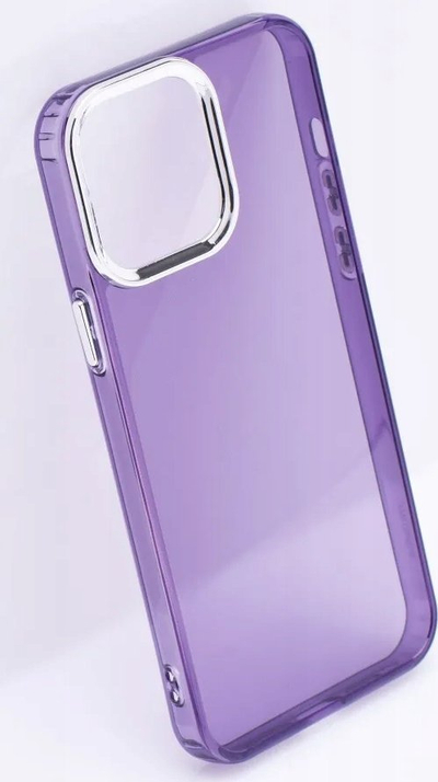 Mbrojtëse telefoni KEjsi PEARL për Samsung S22, TPU i butë, e tejdukshme, vjollcë