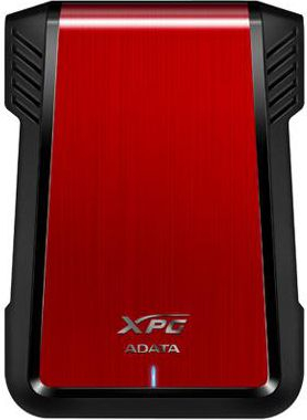 Kuti e jashtme për disk 2.5" ADATA EX500, SATA në USB 3.1, e kuqe
