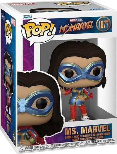 Figurë koleksionuese Funko Pop Marvel Ms Marvel 1077, vinyl, shumëngjyrëshe