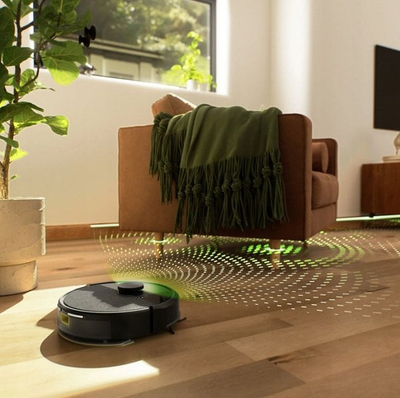 Робот правосмукалка IRobot Roomba Combo 105+, со миење, со самочистечка база, црна