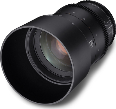 Lentë kine Samyang VDSLR 135mm T2.2 MK2, full frame, Canon RF, e zezë