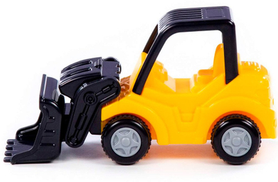 Lodër eskavator mini me inerc Wader, plastikë, për kalamaj, shumëngjyrësh