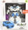 Lodër robot transformues Ziyu Toys Robot 2 Change, makinë në robot, për fëmijë 3+, bardh e blu