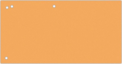 Ndarëse kartoni OFFICE PRODUCTS, 1/3 A4 240x105mm, set 100 copë, portokalli