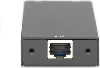 Dongëll KVM Digitus DVI, RJ45 në DVI, Full HD, i bardhë