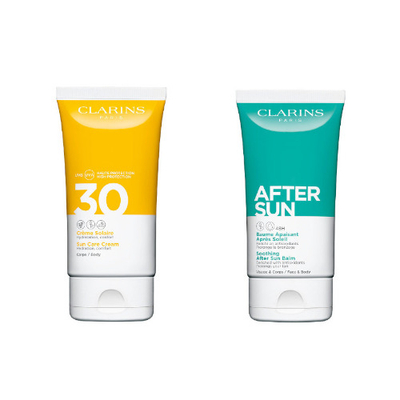 Set për mbrojtje ndaj diellit Clarins Golden Summer