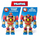 Lodër robot SuperThings Kazoom Power Golden Armor, me krahë fluturues, me figurina, shumëngjyrëshe