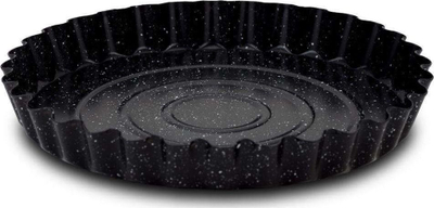 Tavë tarti NAVA Nature, granit, 28cm, e zezë