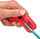 Vegël zhveshëse izolimi Knipex ErgoStrip, 8-13mm portokalli