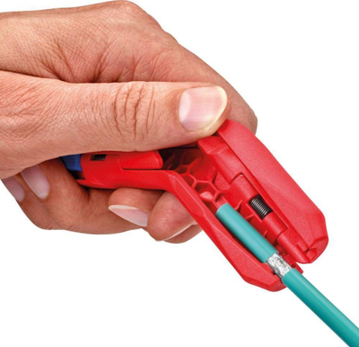 Vegël zhveshëse izolimi Knipex ErgoStrip, 8-13mm portokalli