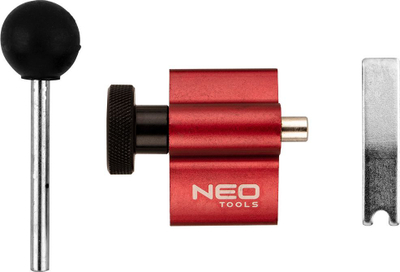 Сет за блокирање на тајминг NEO Tools 11-300, за дизел мотори VAG, 3 делови, црвен