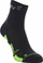 Çorape vrapimi Inov-8 TrailFly Mid, paketë 2 copë, të zeza me jeshile