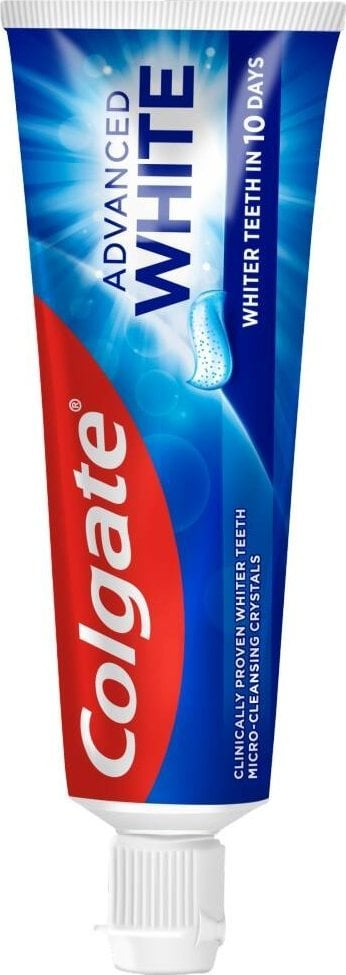 Паста за заби Colgate Advanced White, 75 ml, избелувачка