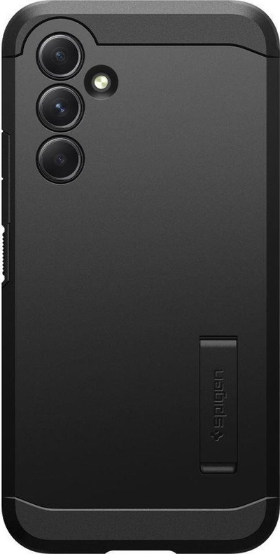 Kllëf telefoni Spigen Tough Armor për Samsung Galaxy A54 5G, mbrojtje e fortë, me këmbëz, i zi mat