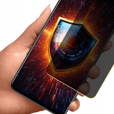 Folie mbrojtëse ekrani 3mk Silky Matt Privacy për Samsung Galaxy A70, efekt privatësie, mat, transparente