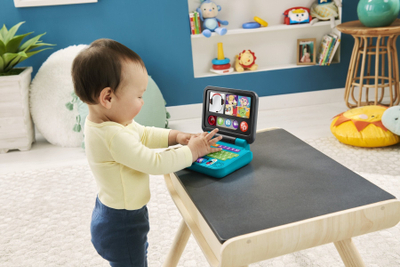 Laptop lodër Fisher Price Discover and Learn HHH04, interaktiv edukativ, me zë