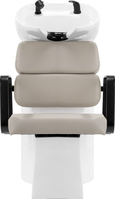 Lavapjese flokësh Gabbiano Porto GM, ergonomike, e bezhë