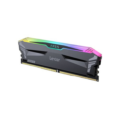 RAM меморија Lexar ARES RGB DDR5, 32GB 2x16GB, ECC, црна