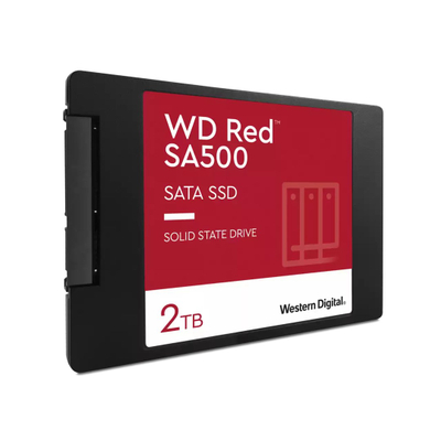 Disk SSD Western Digital WD Red SA500 NAS, 2TB, SATA III, i kuq
