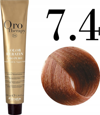 Боја за коса Fanola Oro Therapy Color Keratin Oro Pure, без амонијак, 100ml