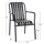 Kolltuk alumini Rachel 63x58x85Hcm (HM6088.01), zezë