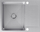 Lavaman kuzhine Luke Oceov, 60x48x20 cm, inox, me trap