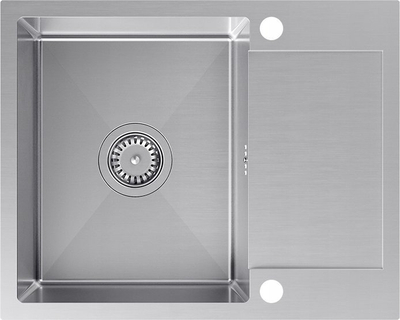Lavaman kuzhine Luke Oceov, 60x48x20 cm, inox, me trap