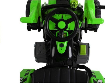 Traktor LEANToys, i gjelbër