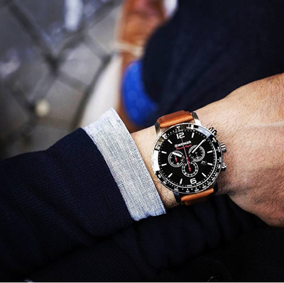 Orë dore Wenger Roadster Black Night Chrono 01.1843.102