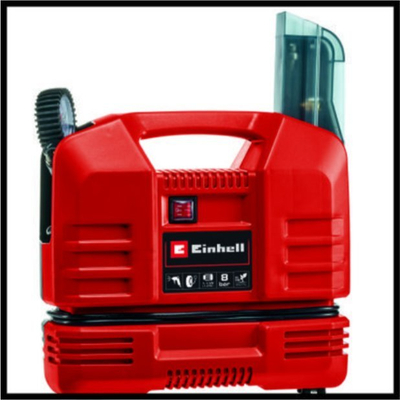 Kompresor ajri Einhell TC-AC 190 OF Set, 1100W, 8 bar, i kuq