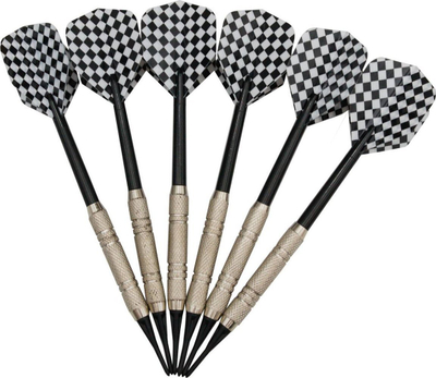 Dartboard elektronik Enero 47 cm, ekran LED, me shumë lojëra, i zi
