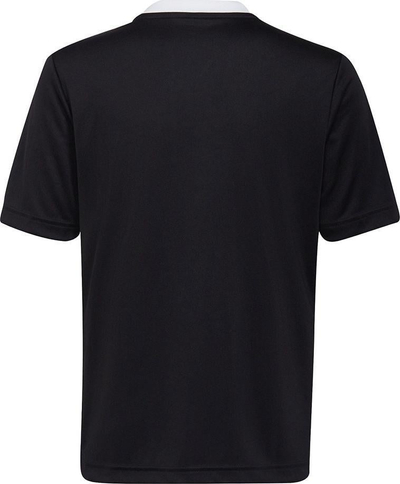 Bluzë sportive për kalamaj Adidas Entrada 22 Jsy Jr H57497, poliester, teknologji AeroReady, e zezë