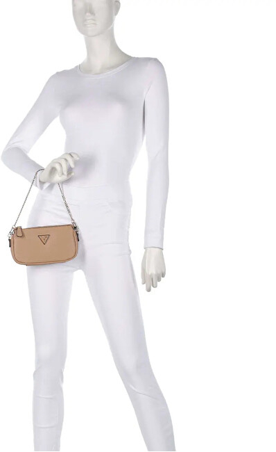 Çantë krahu për femra GUESS mGU3679, bezhë