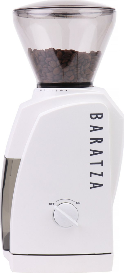 Grirës kafeje Baratza Encore, automatik, burr, i bardhë