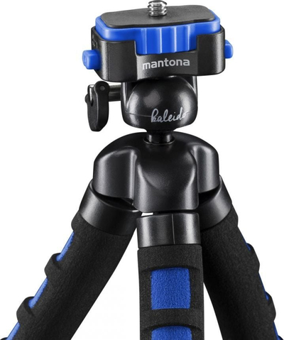 Tripod Mantona Kaleido Flex 21399, fleksibël, kompakt, i zi