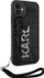Kapak telefoni Karl Lagerfeld KLHCN61PSQRKS për iPhone 11/XR, hardcase, argjendtë