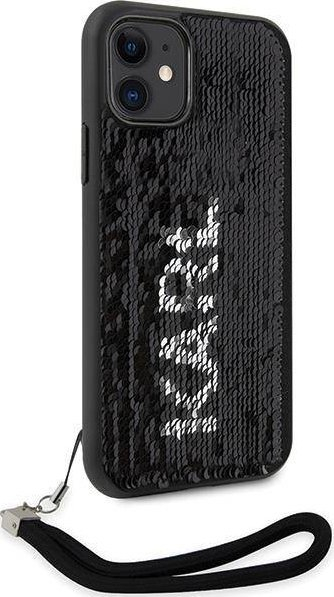Kapak telefoni Karl Lagerfeld KLHCN61PSQRKS për iPhone 11/XR, hardcase, argjendtë